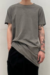 BORIS BIDJAN SABERI Short Sleeve T-Shirt TS ONE PIECE RF F035 Charcoal Gray 3 PBBS21